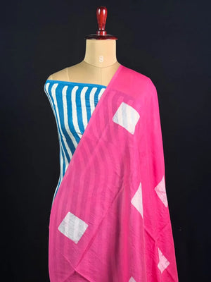  Malai Silk Saree with Geometric