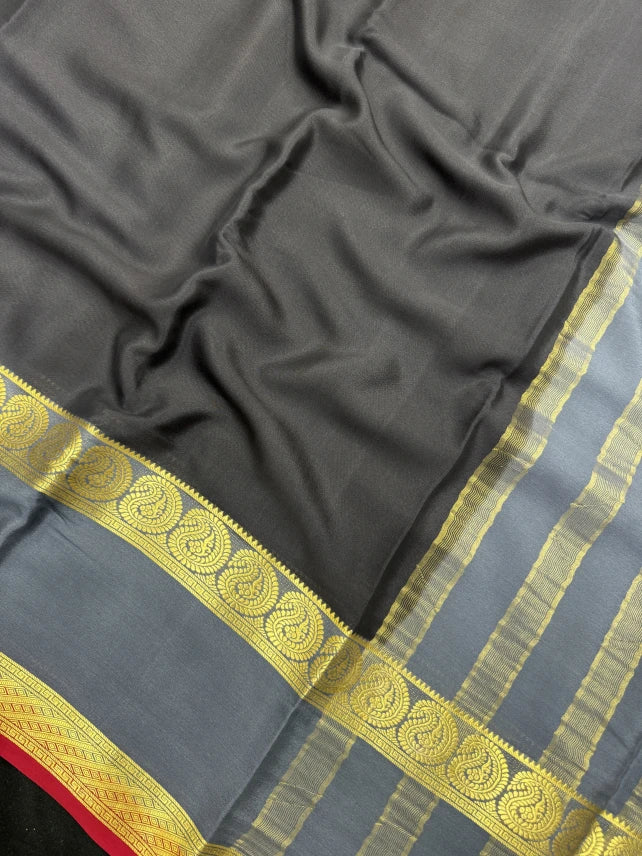 Pure Mysore Silk-Mango Bentex