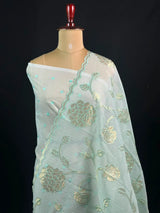 Soft Semi Kota Organza Silk Saree with Premium Finish