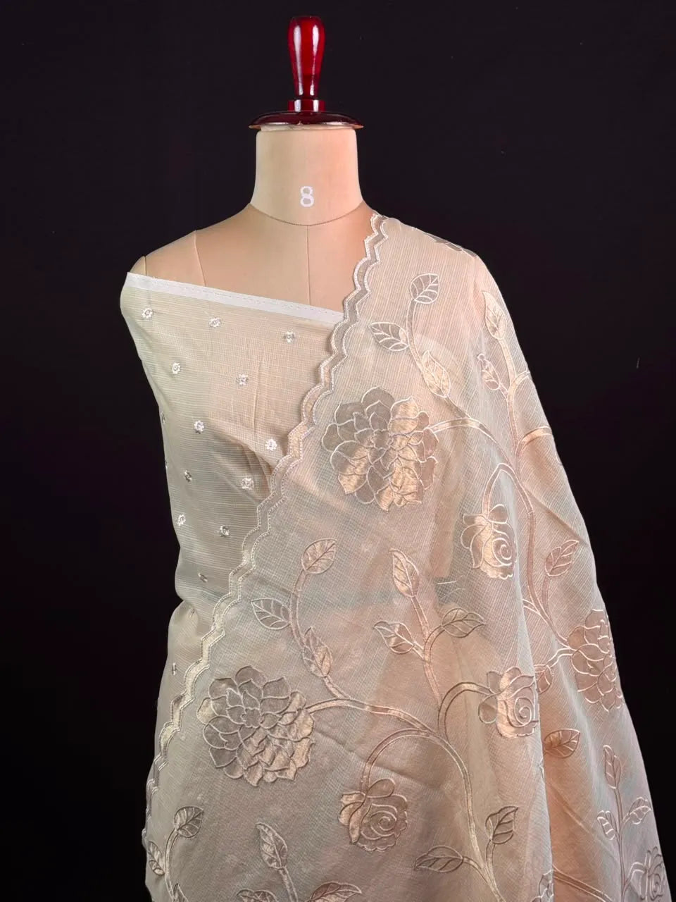 Soft Semi Kota Organza Silk Saree with Premium Finish