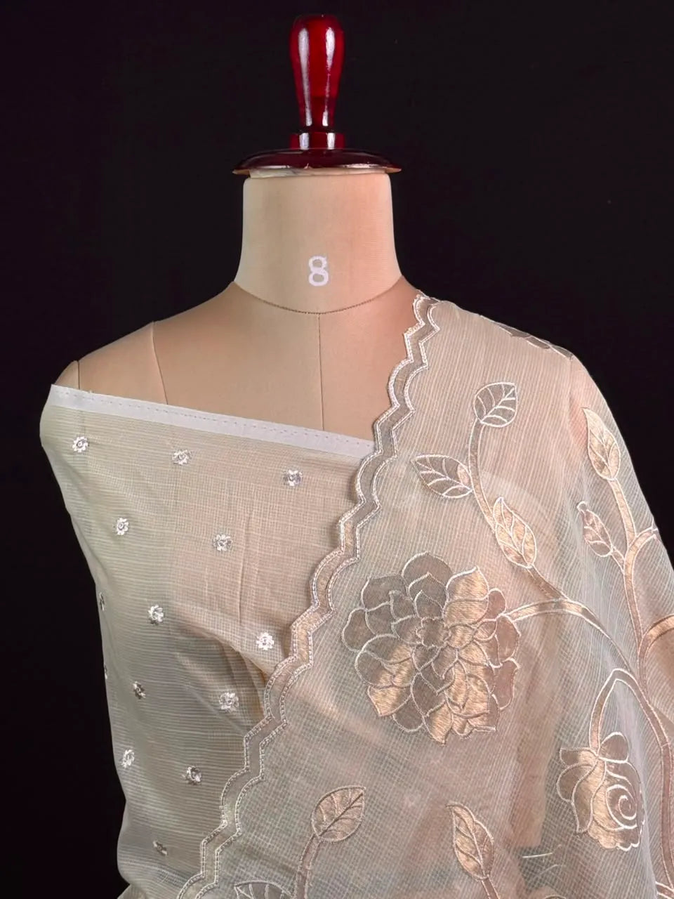 Soft Semi Kota Organza Silk Saree with Premium Finish