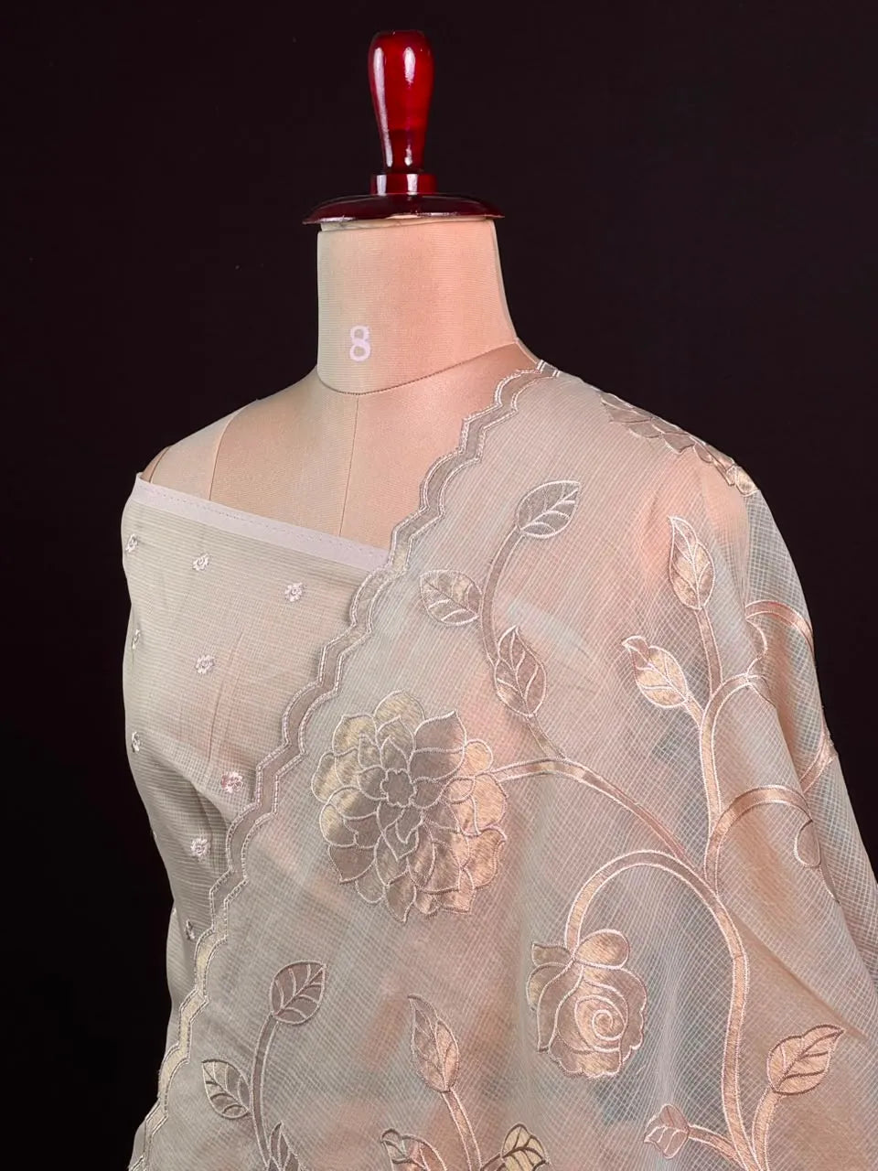 Soft Semi Kota Organza Silk Saree with Premium Finish