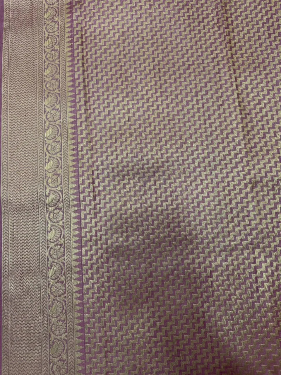  Raw Mango Silk Zari Border Saree 