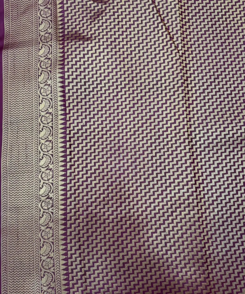  Raw Mango Silk Zari Border Saree 