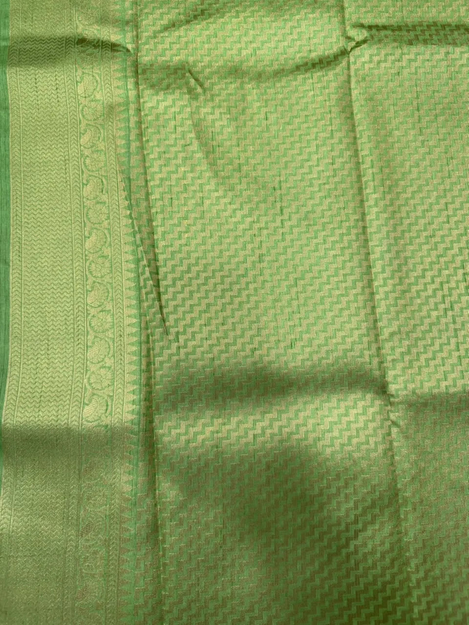 Raw Mango Silk Zari Border Saree 