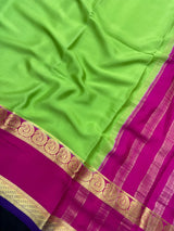 Pure Mysore Silk-Mango Bentex