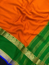 Pure Mysore Silk-Mango Bentex