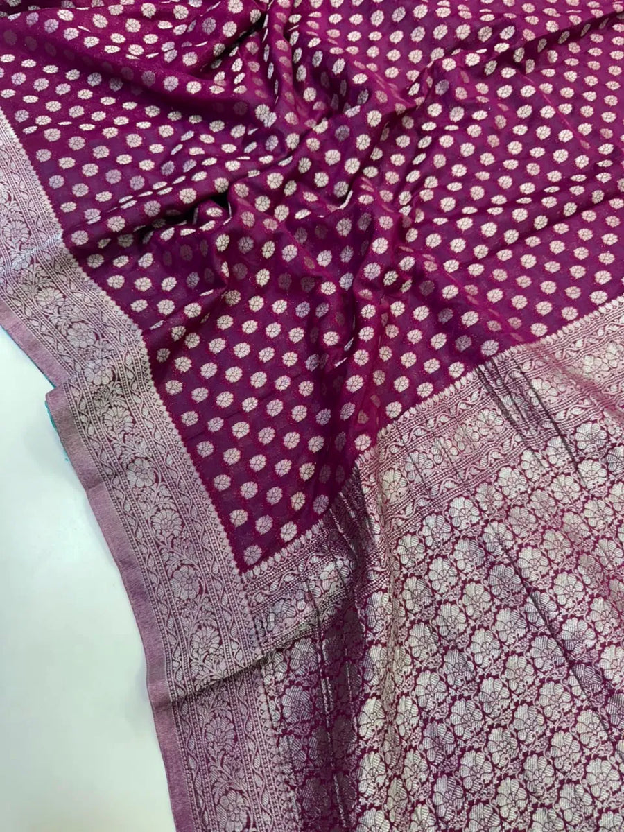 Regal Elegance Raw Silk Saree 