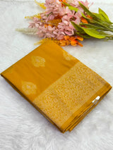 Regal Elegance Raw Silk Saree
