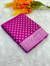 Regal Elegance Raw Silk Saree