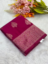 Regal Elegance Raw Silk Saree