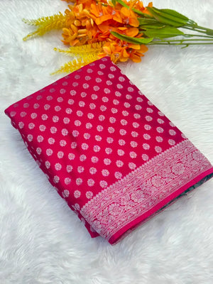Regal Elegance Raw Silk Saree