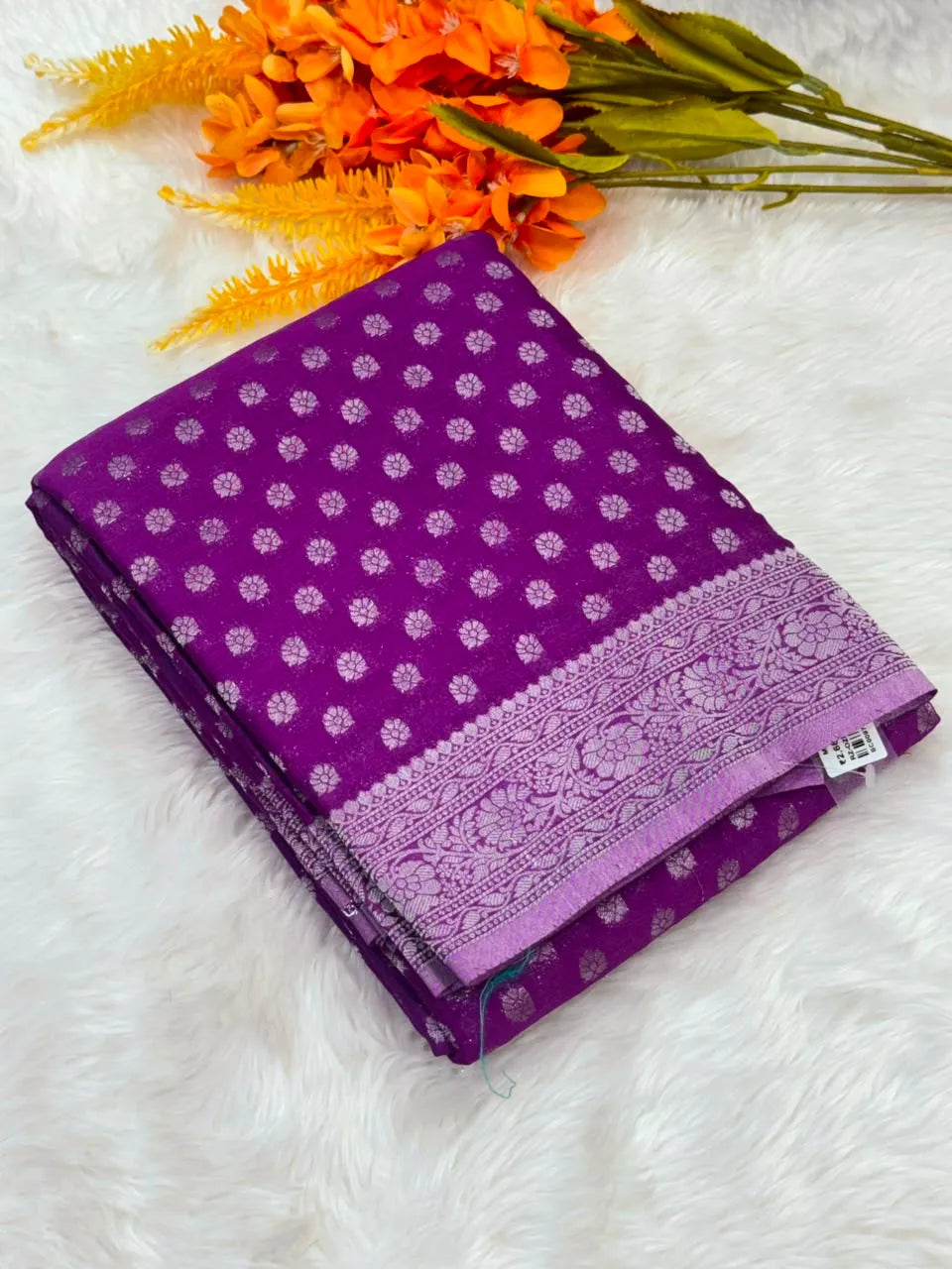 Regal Elegance Raw Silk Saree
