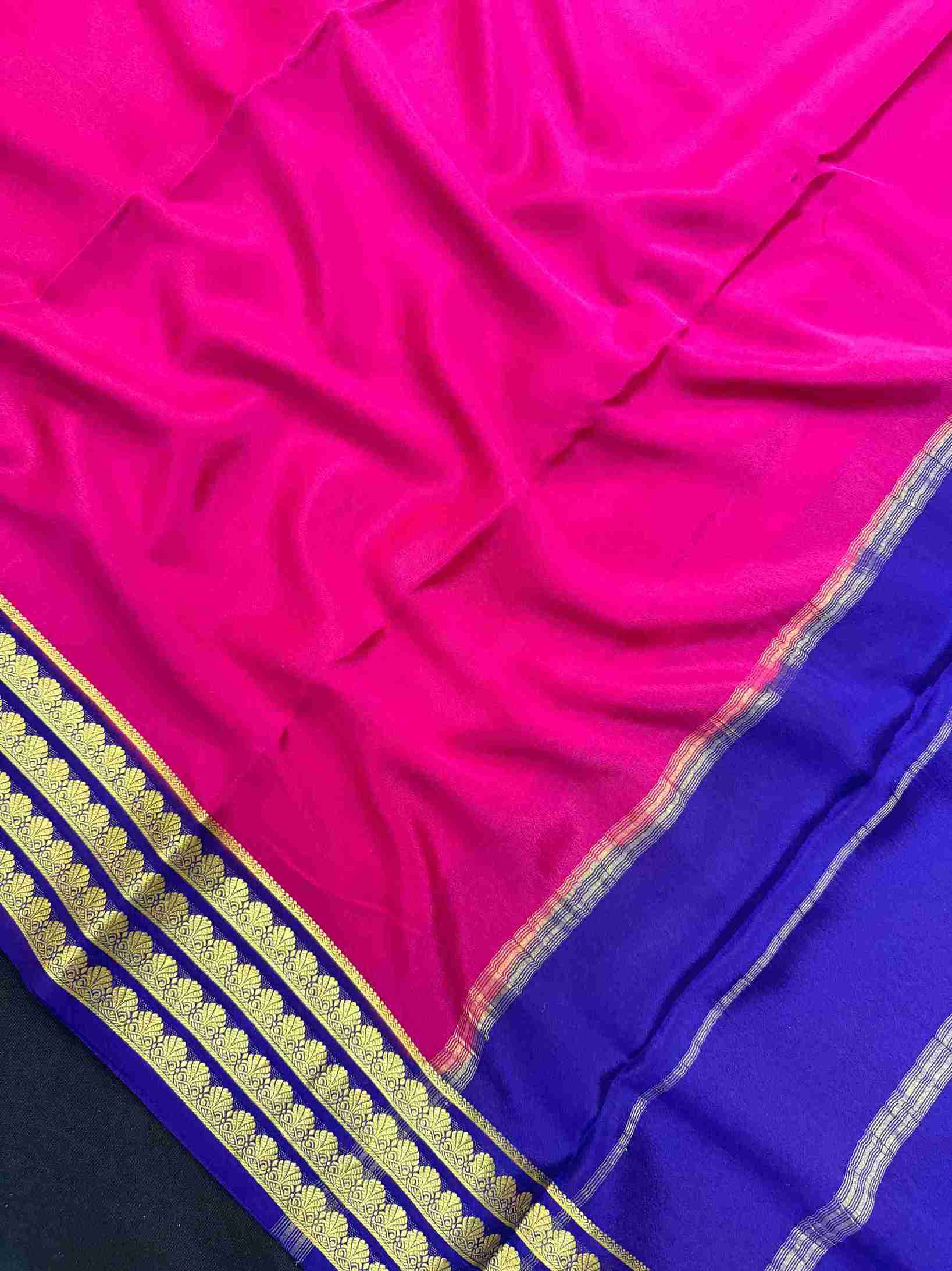 Pure Mysore Silk-Meena Bentex