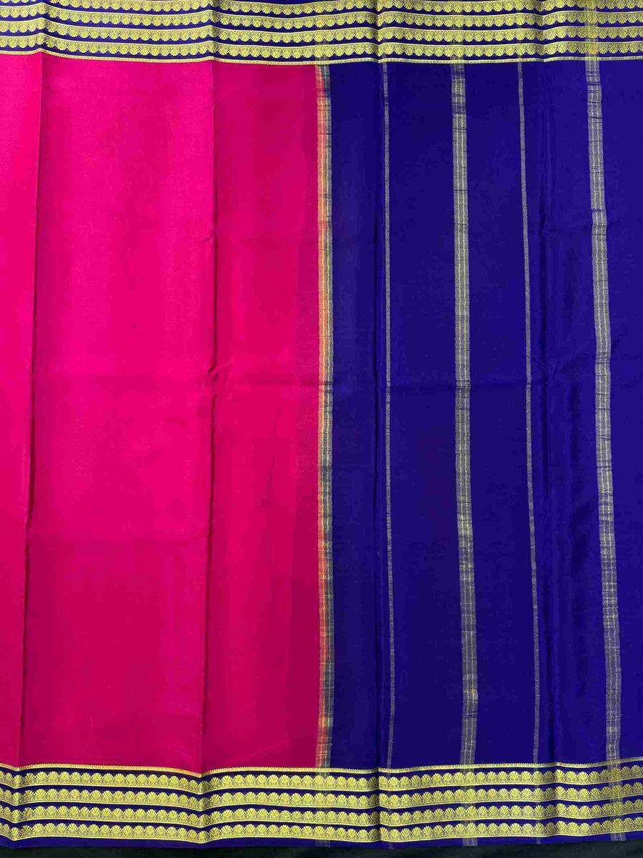 Pure Mysore Silk-Meena Bentex