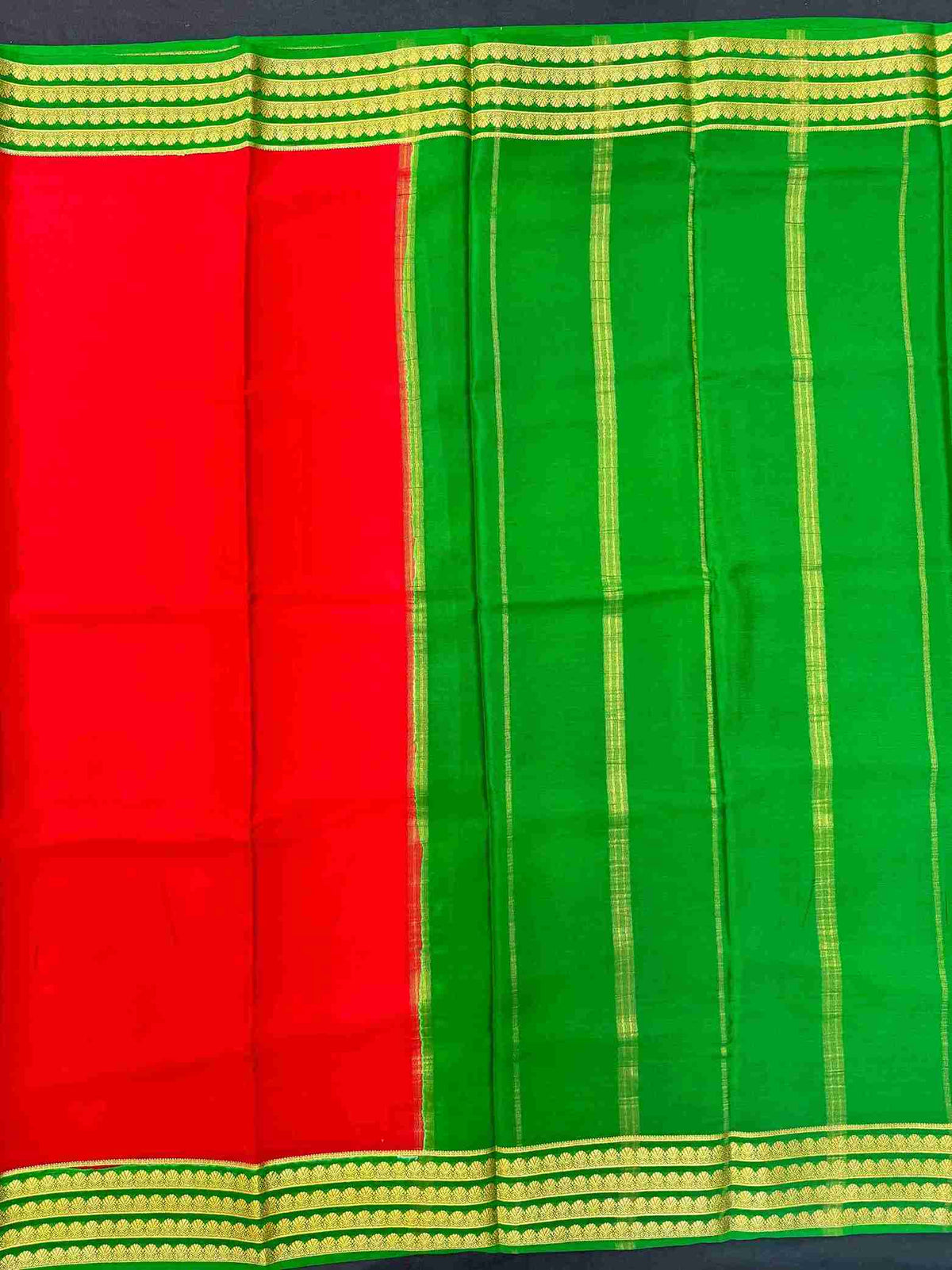 Pure Mysore Silk-Meena Bentex