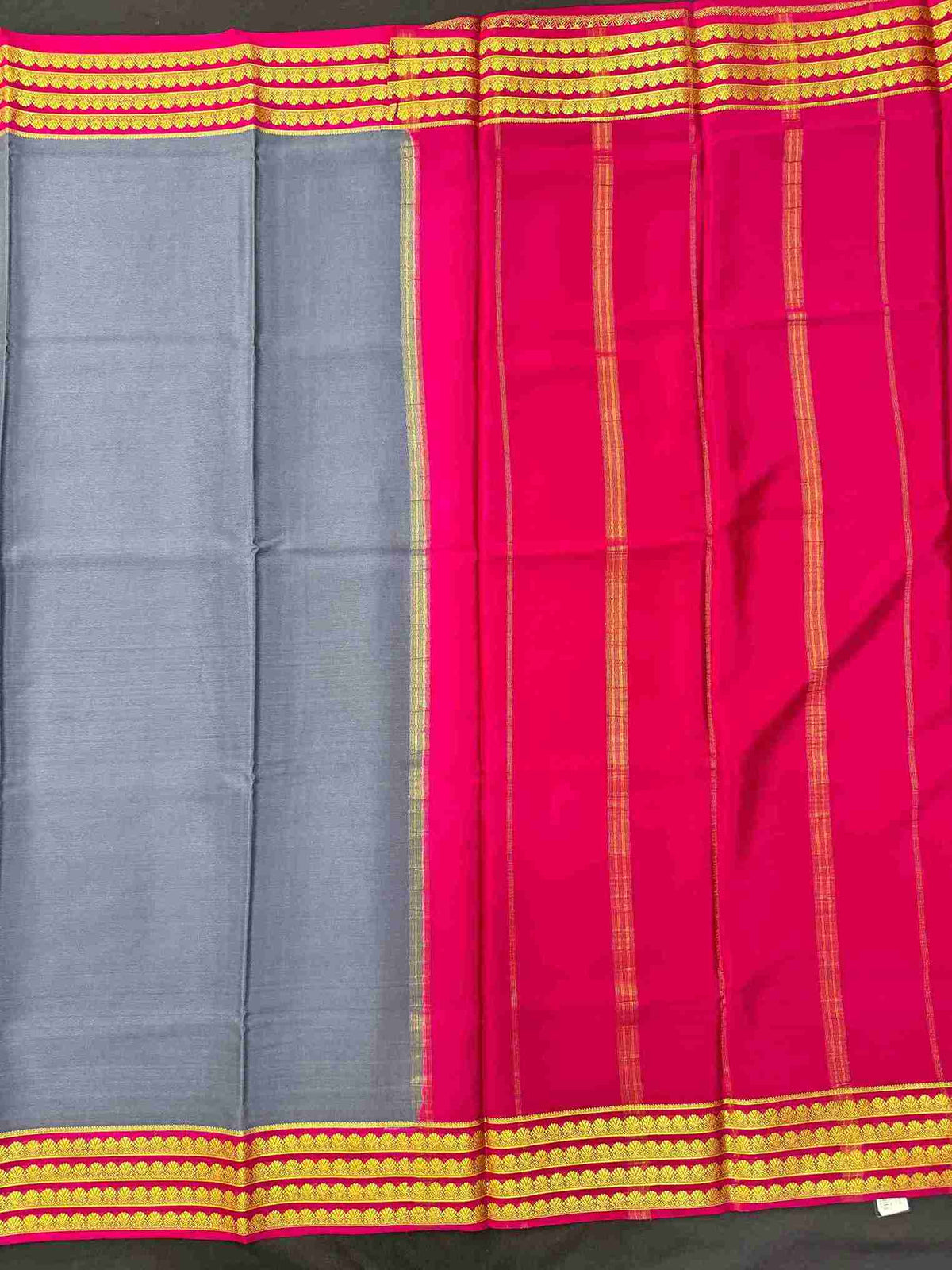Pure Mysore Silk-Meena Bentex