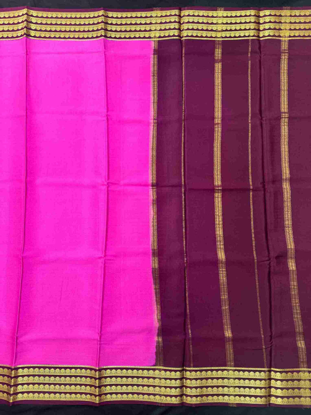 Pure Mysore Silk-Meena Bentex