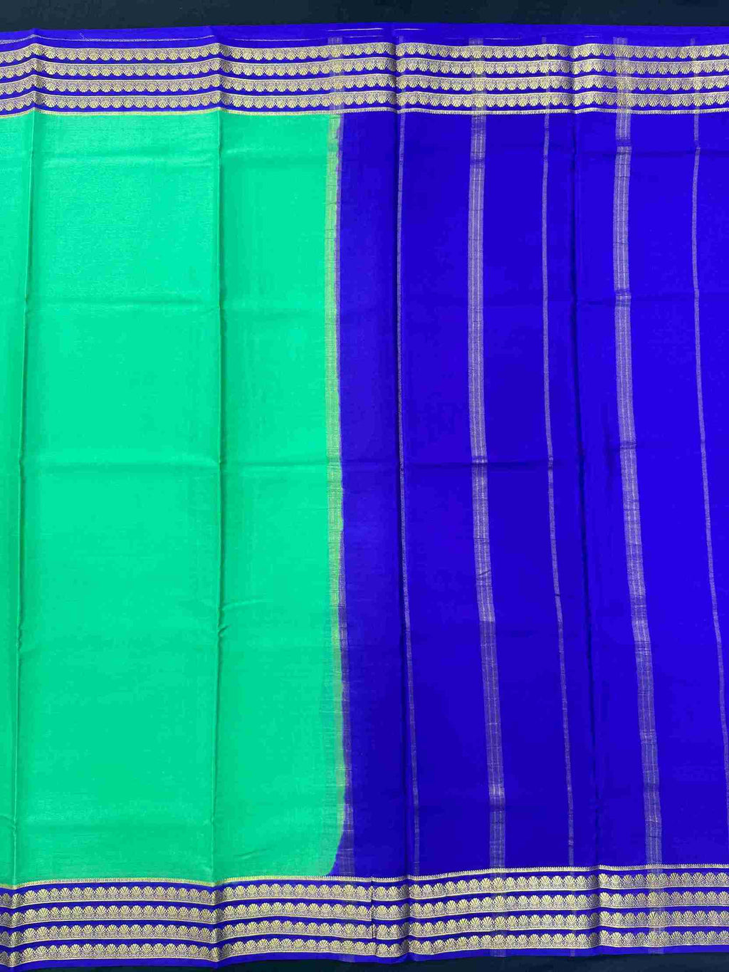 Pure Mysore Silk-Meena Bentex