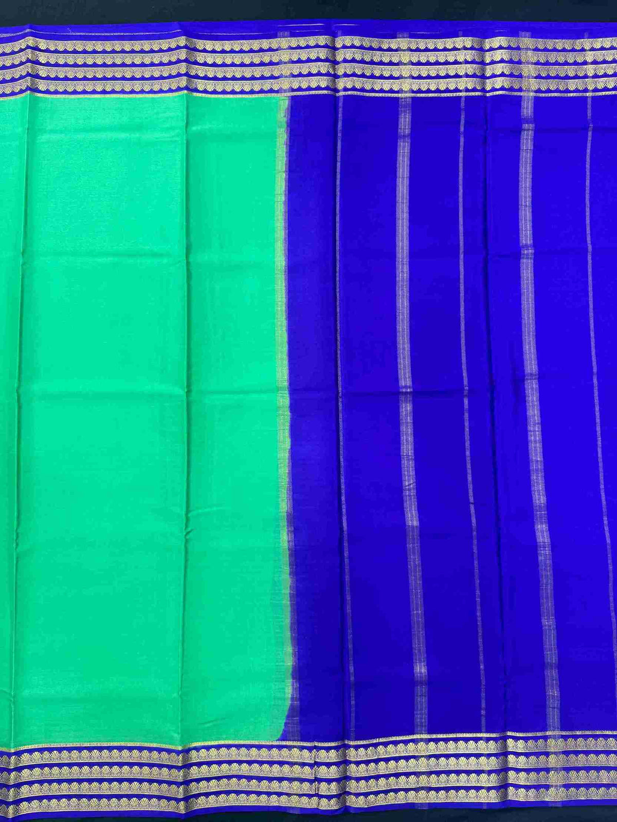 Pure Mysore Silk-Meena Bentex
