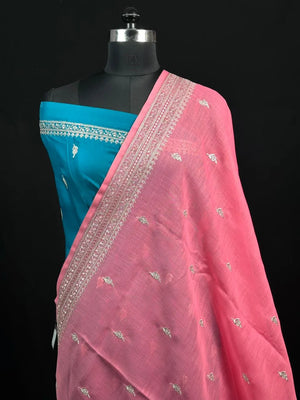 Timeless Linen Silk Saree – Perfect for Festive & Ethnic Wear 