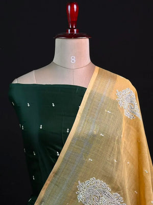 Timeless Linen Silk Saree – Perfect for Festive & Ethnic Wear