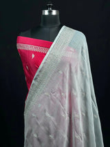 Timeless Linen Silk Saree – Perfect for Festive & Ethnic Wear 