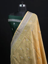 Timeless Linen Silk Saree – Perfect for Festive & Ethnic Wear 