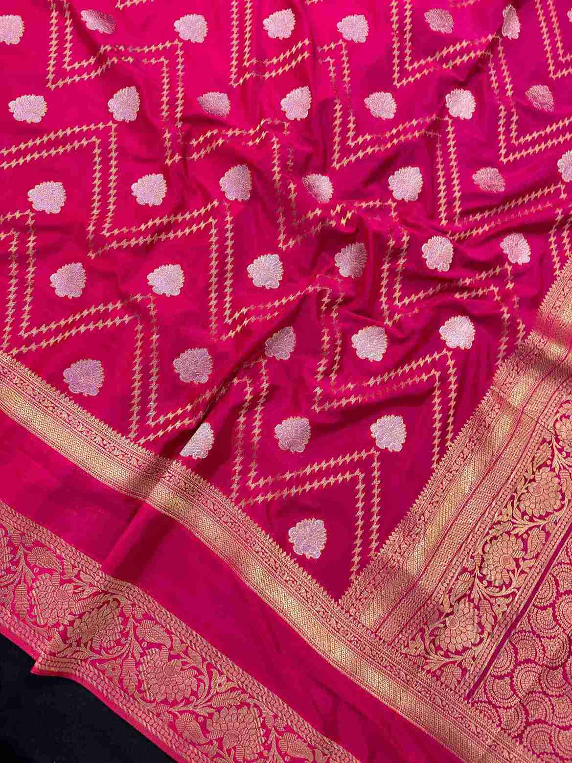 Semi Crepe Silk Saree-Moon Light