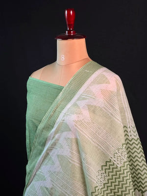 Pure Mulmul Cotton Saree with Elegant Drape & Feather Soft Comfort