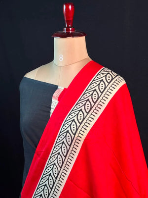 Pure Mulmul Cotton Saree with Elegant Drape & Feather Soft Comfort