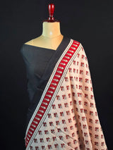 Pure Mulmul Cotton Saree with Elegant Drape & Feather Soft Comfort