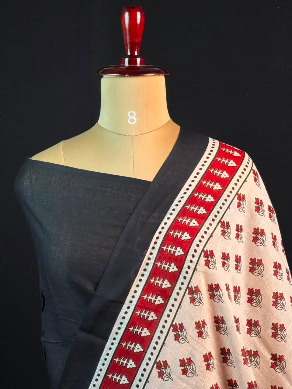 Pure Mulmul Cotton Saree with Elegant Drape & Feather Soft Comfort