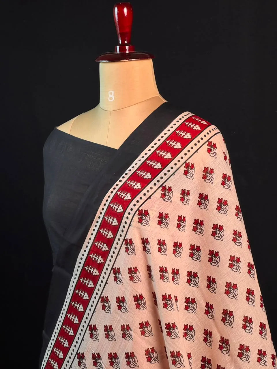 Pure Mulmul Cotton Saree with Elegant Drape & Feather Soft Comfort