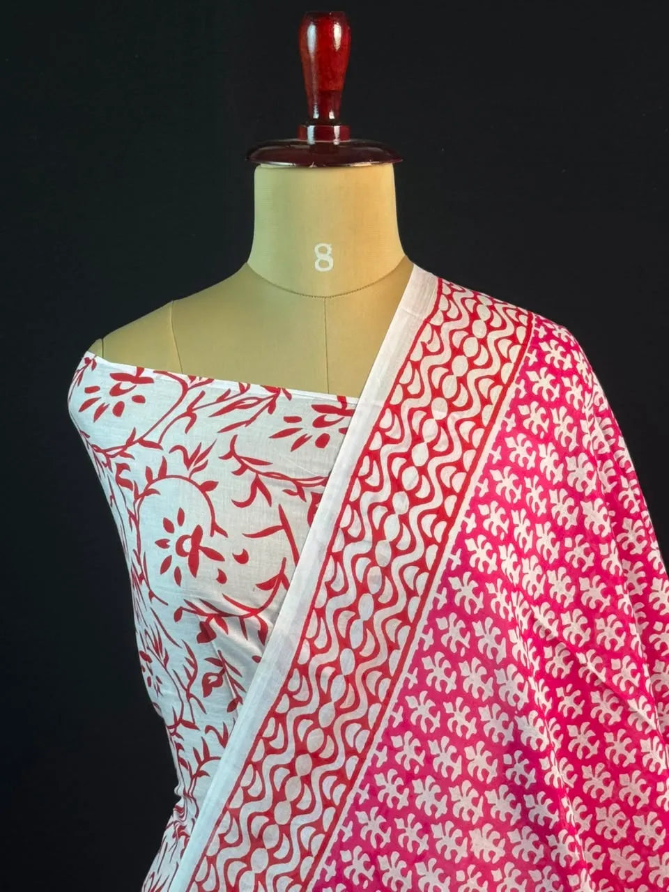 Pure Mulmul Cotton Saree with Elegant Drape & Feather Soft Comfort