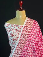 Pure Mulmul Cotton Saree with Elegant Drape & Feather Soft Comfort