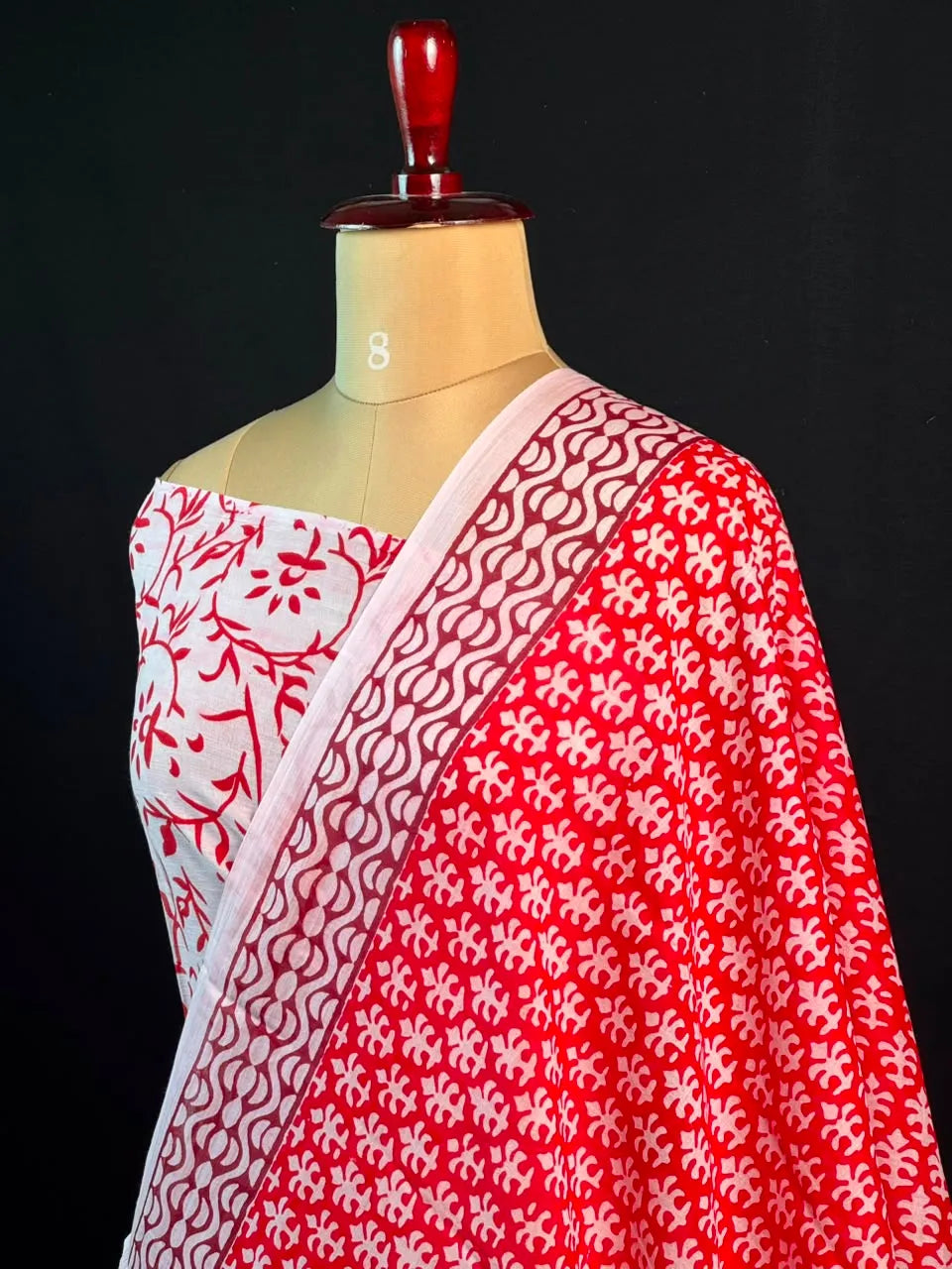 Pure Mulmul Cotton Saree with Elegant Drape & Feather Soft Comfort