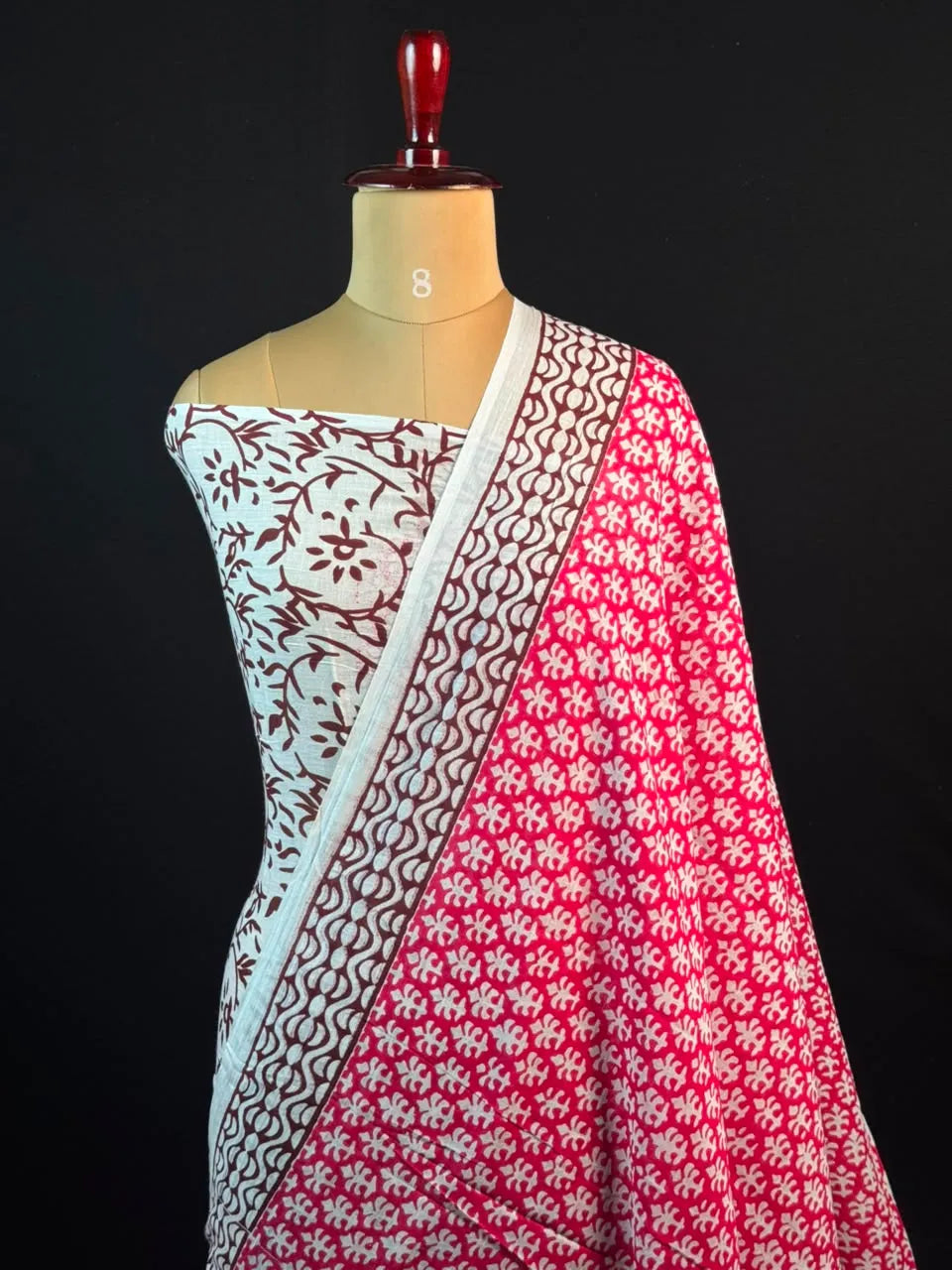 Pure Mulmul Cotton Saree with Elegant Drape & Feather Soft Comfort