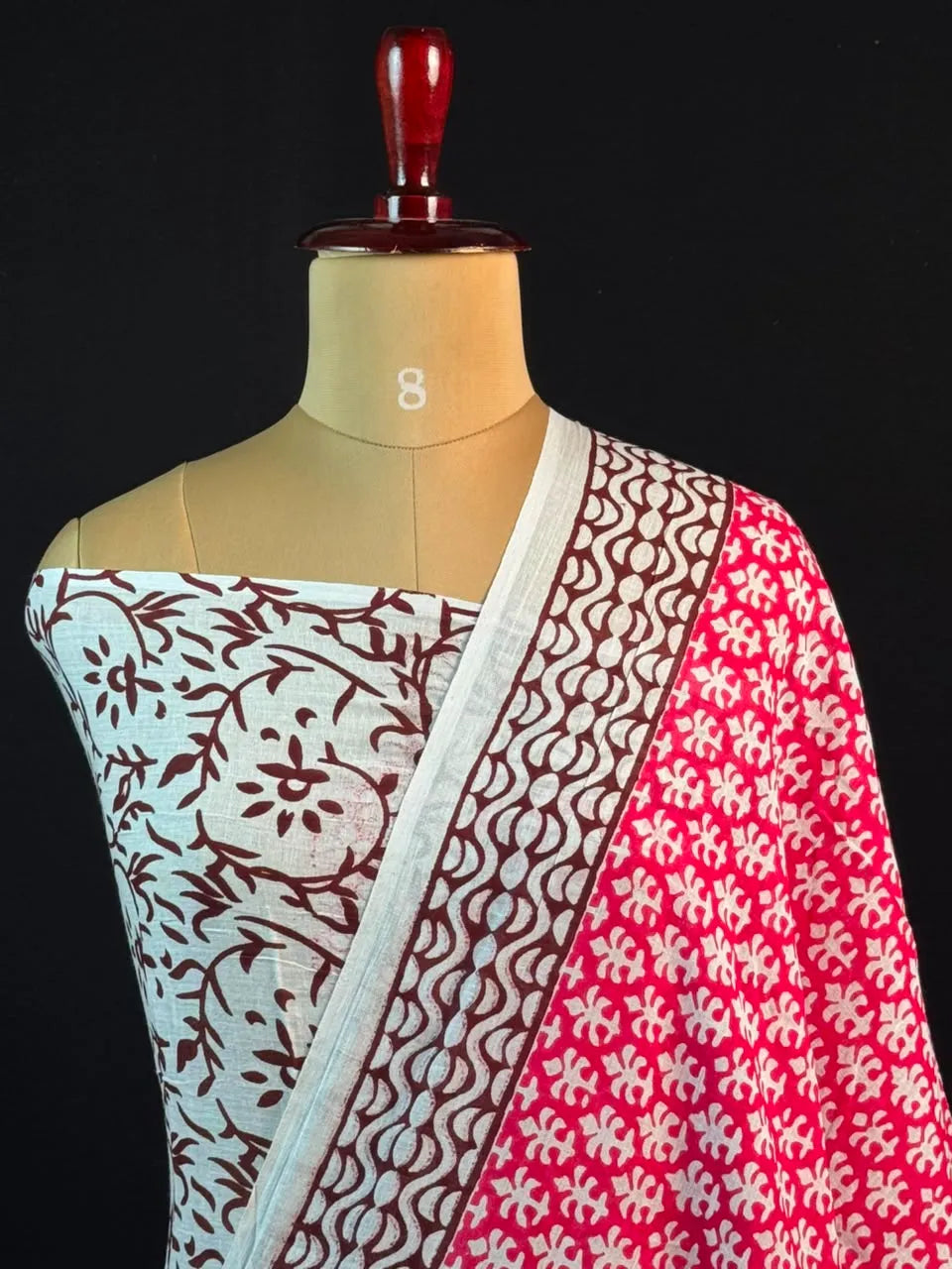 Pure Mulmul Cotton Saree with Elegant Drape & Feather Soft Comfort