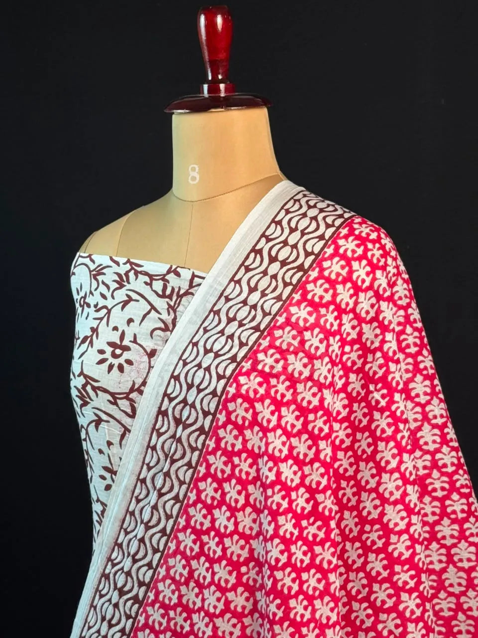 Pure Mulmul Cotton Saree with Elegant Drape & Feather Soft Comfort
