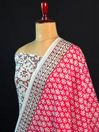 Pure Mulmul Cotton Saree with Elegant Drape & Feather Soft Comfort
