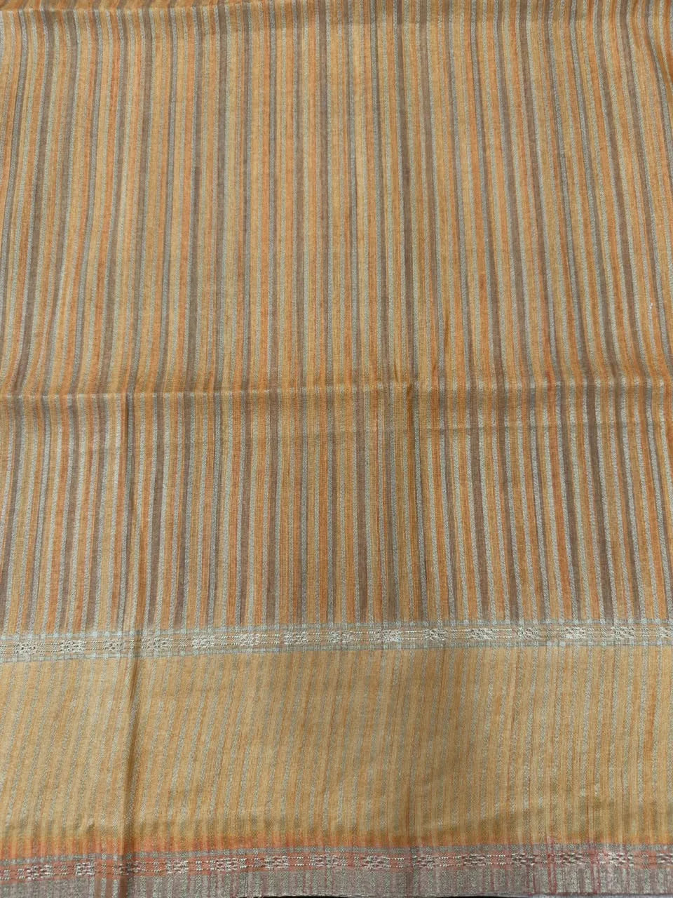 Munga Tusser Saree with Zari Border