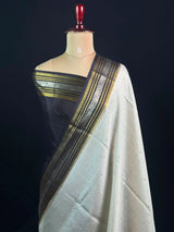 Authentic Pure Mysore Silk-Mungi Checks Star Design