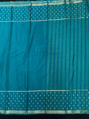 Traditional Semi-Mysore Crepe Silk with Modern Charm