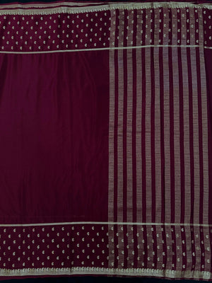 Traditional Semi-Mysore Crepe Silk with Modern Charm