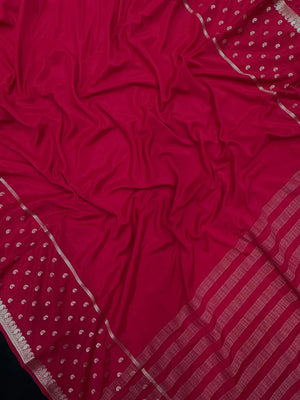 Traditional Semi-Mysore Crepe Silk with Modern Charm