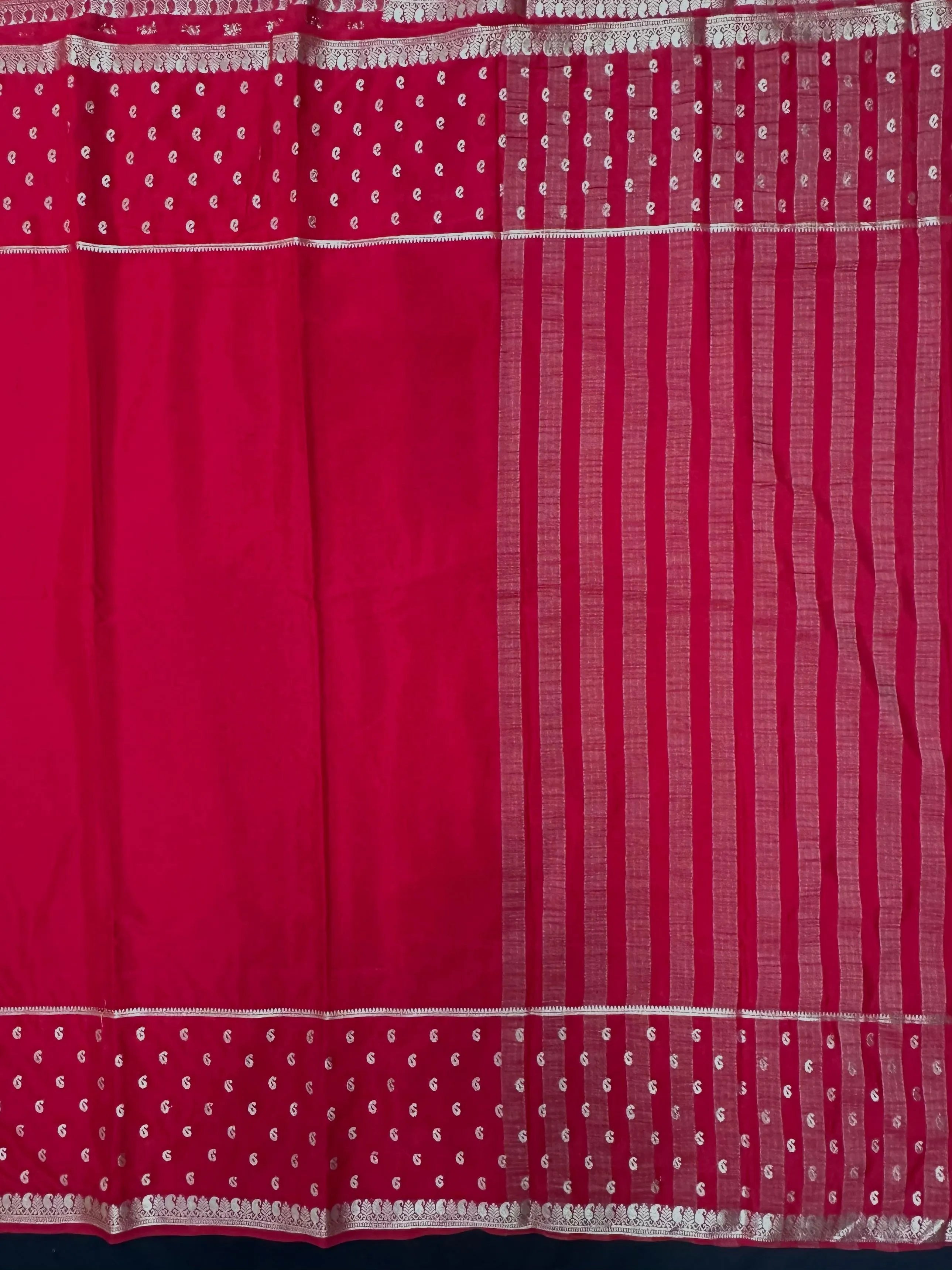 Traditional Semi-Mysore Crepe Silk with Modern Charm