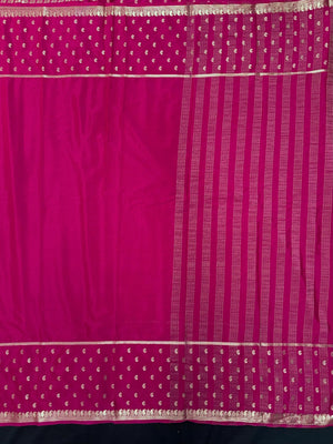 Traditional Semi-Mysore Crepe Silk with Modern Charm