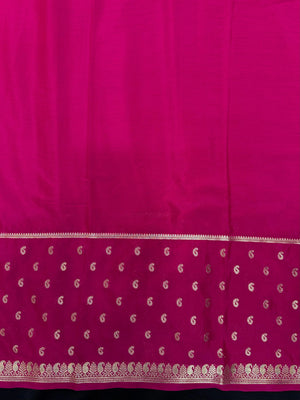 Traditional Semi-Mysore Crepe Silk with Modern Charm