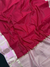 Soft & Stylish Kora Silk Saree for Special Occasions-(Manju chex)